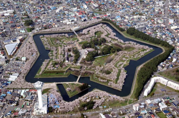 Goryokaku Park, Japonsko