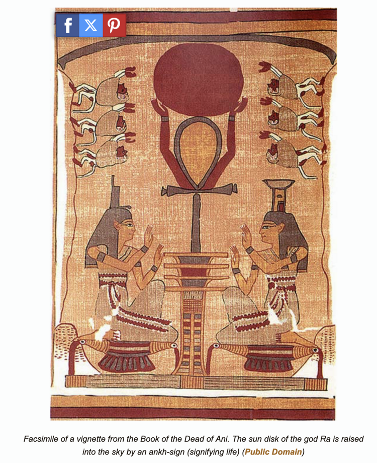 Hieroglyf, Ankh